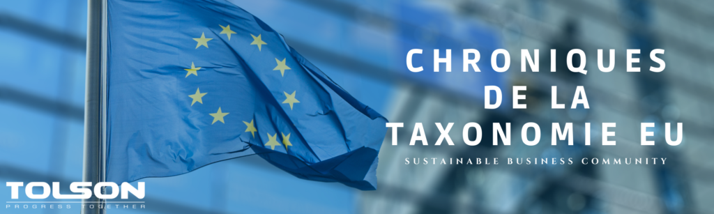 CHRONIQUES de la Taxonomie Européenne 